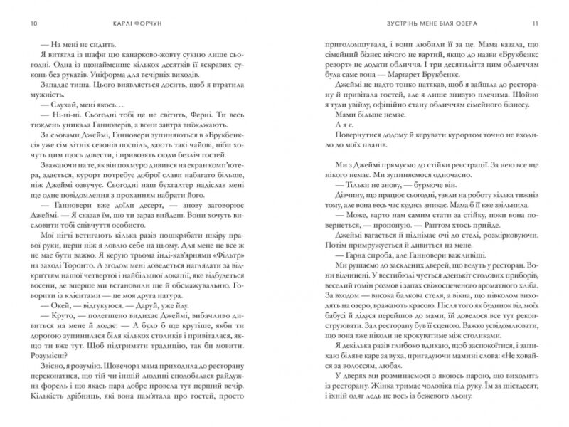 Зустрінь мене біля озера. Limited edition. Карлі Форчун (Укр) Артбукс (9786175232347) (521713) - Зображення 4