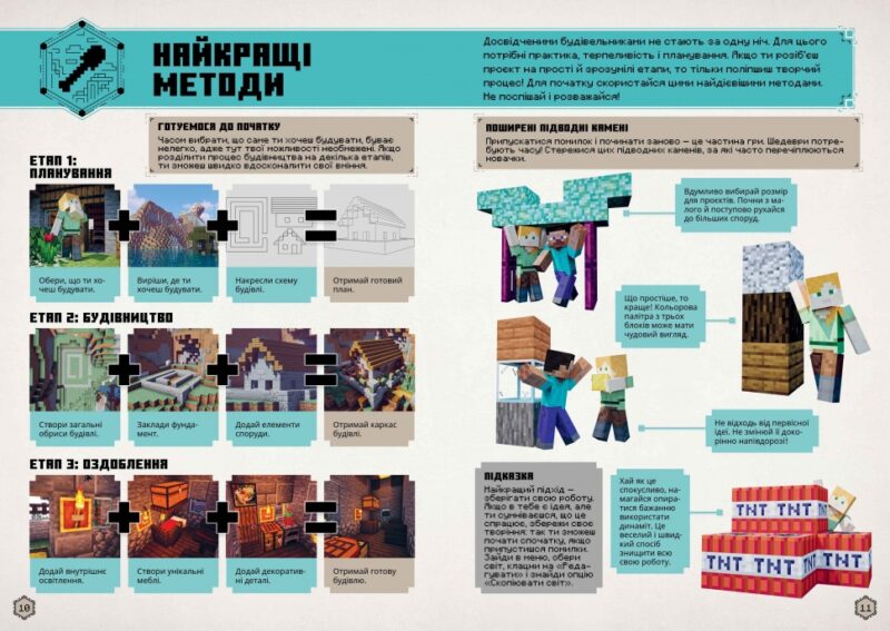 Minecraft. Посібник з творчого режиму. Томас Макбраєн (Укр) Артбукс (9786175231524) (524238) - Зображення 3