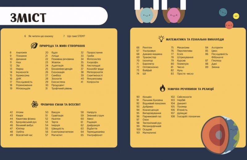 100 понять майбутнього генія. Енциклопедія STEM для дітей – Дженні Джекобі (Укр) Ранок (9786170992789) (523621) - Зображення 4