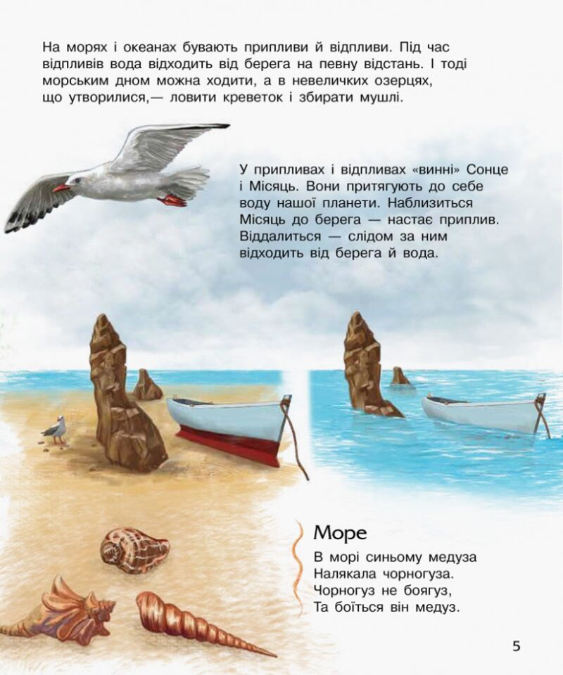Океани та моря. Енциклопедія дошкільника – Каспарова Ю.В. (Укр) Ранок (9786170993489) (525122) - Зображення 3
