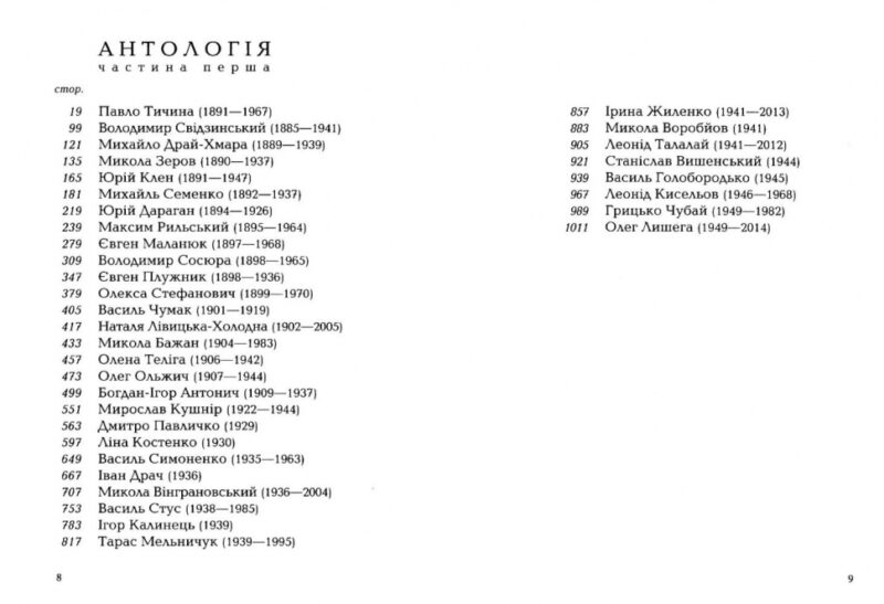 Антологія української поезії ХХ століття. Від Тичини до Жадана – Павло Тичина, Іван Малкович, Ліна Костенко (Укр) А-ба-ба-га-ла-ма-га (9786175851166) (511489) - Зображення 2