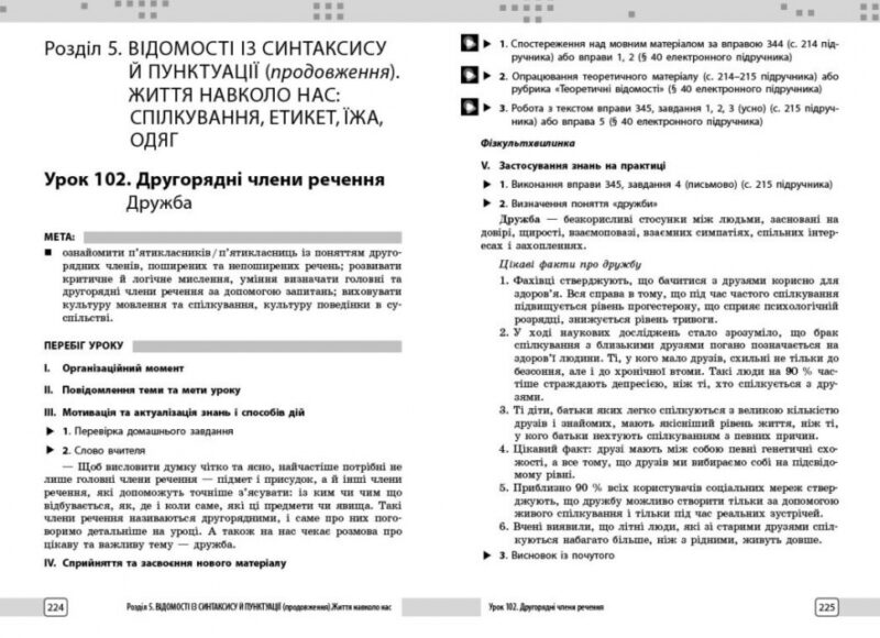 Українська мова 5 клас. Розробки уроків до підручника Літвінова І. – Паращич В.В. (Укр) Ранок (9786170994523) (541928) - Зображення 2