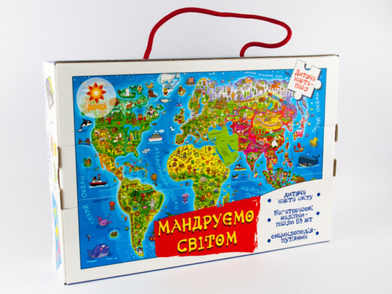 Пазл Мандруємо Світом + книжка Зірка 94760 (9786176340638) (286363) - Зображення 2