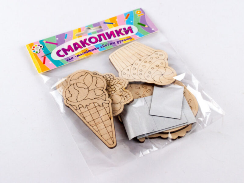 Дерев'яні іграшки-магніт Смаколики Зірка 100818 (2000001008188) (292667) - Зображення 3