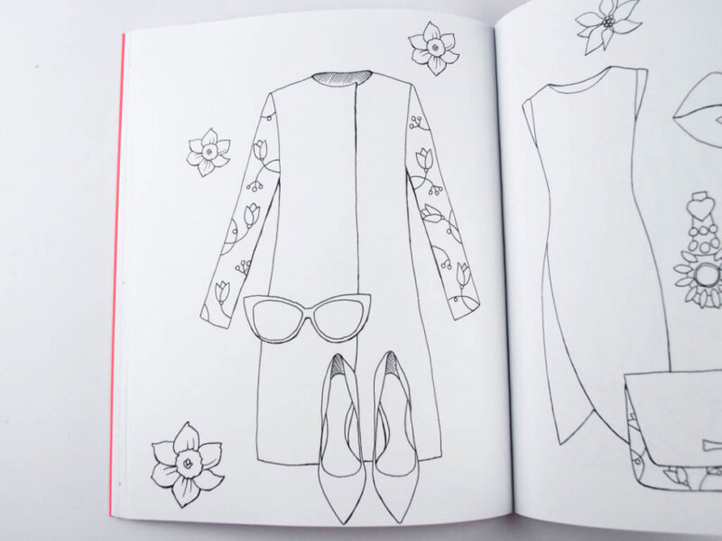 #girls#fashion#flowers. Книги для дозвілля. Розмальовка Жорж Z101031У (9786177579198) (289622) - Зображення 4