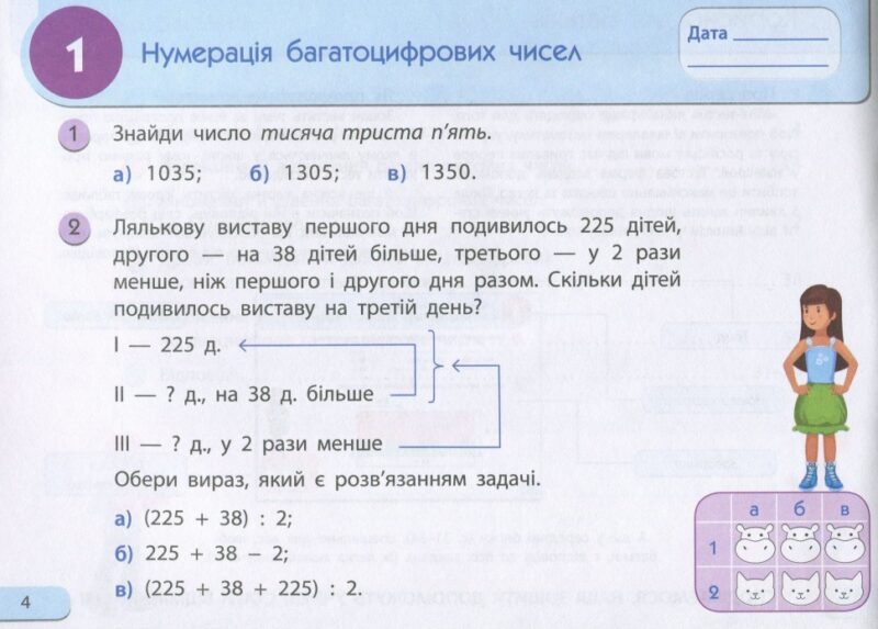 Літня школа АРТ: Міні-тести. Математика. Скоро 5 клас (Укр) АРТ НШ10528У (9786177115570) (248626) - Зображення 3