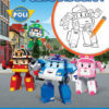 Robocar Poli: Розмальовка Полі та друзі (у) ред.тв. (303768)
