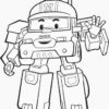 Robocar Poli: Розмальовка Полі та друзі (у) ред.тв. (303768) - Зображення 5