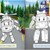 Robocar Poli: Розмальовка Ембер та її друзі (у) ред. (298572) - Зображення 2