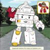 Robocar Poli: Розмальовка Рой та його друзі (у) ред. (298570) - Зображення 2