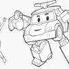 Robocar Poli (водна розмальовка): Хоробрі герої (у) (303762) - Зображення 2