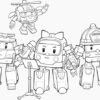 Robocar Poli (водна розмальовка): Хоробрі герої (у) (303762) - Зображення 3