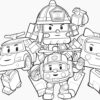 Robocar Poli (водна розмальовка): Команда рятувальників (у) (303755) - Зображення 2