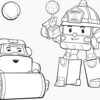 Robocar Poli (водна розмальовка): Команда рятувальників (у) (303755) - Зображення 4