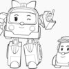 Robocar Poli (водна розмальовка): У місті друзів (у) (303757) - Зображення 2