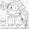 Розмальовка Робокар Полі. Розфарбуй за цифрами. Нове завдання! Robocar Poli (Укр) Ранок Л601052У (9786170945969) (341823) - Зображення 4