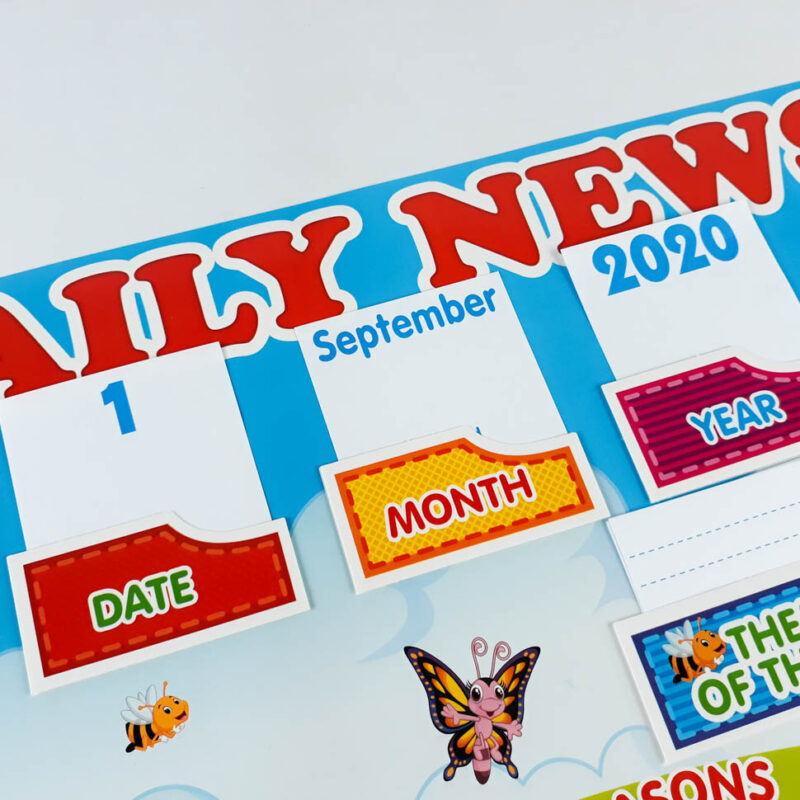 НУШ Стенд Daily news. Щоденні новини з англійської мови (Англ) Ранок (4823076143428) (311427) - Зображення 2