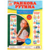 НУШ Набір для оформлення класу Ранкова рутина (Укр) Ранок (13104153У) (4823076143411) (311426)