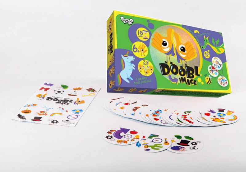 Настільна розважальна гра "Doobl image" (Укр) Danko Toys DBL-01-01U (4820186077919) (289355) - Зображення 2