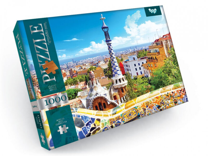 Пазли "Барселона, Іспанія" 1000 елементів Danko Toys C1000-09-03 (4820186072365) (377157)