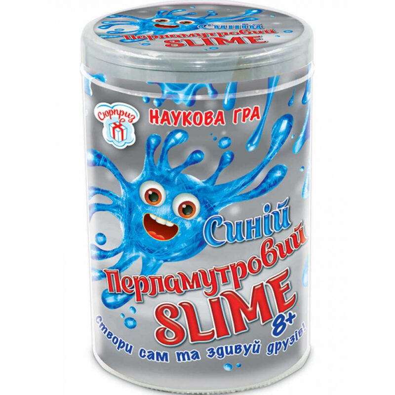 Наукова гра Монстер слайм (синій) (Укр) Сюрприз 12132047У (4823076145491) (347412)