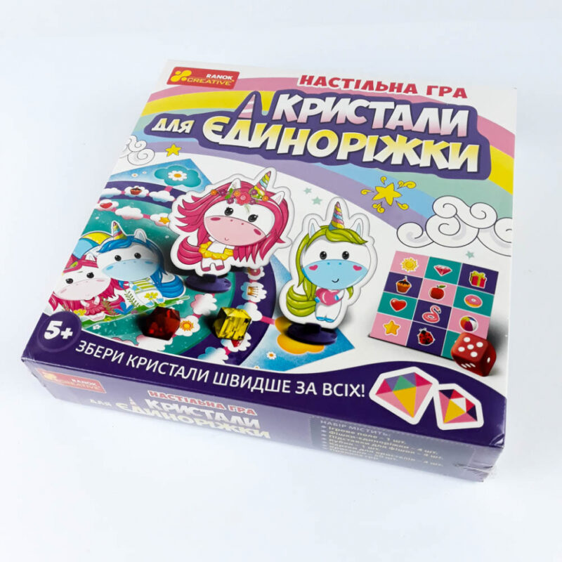 Настільна гра Кристали для єдиноріжки (Укр) Ranok-Creative 12120074У (4823076144111) (341786) - Зображення 5