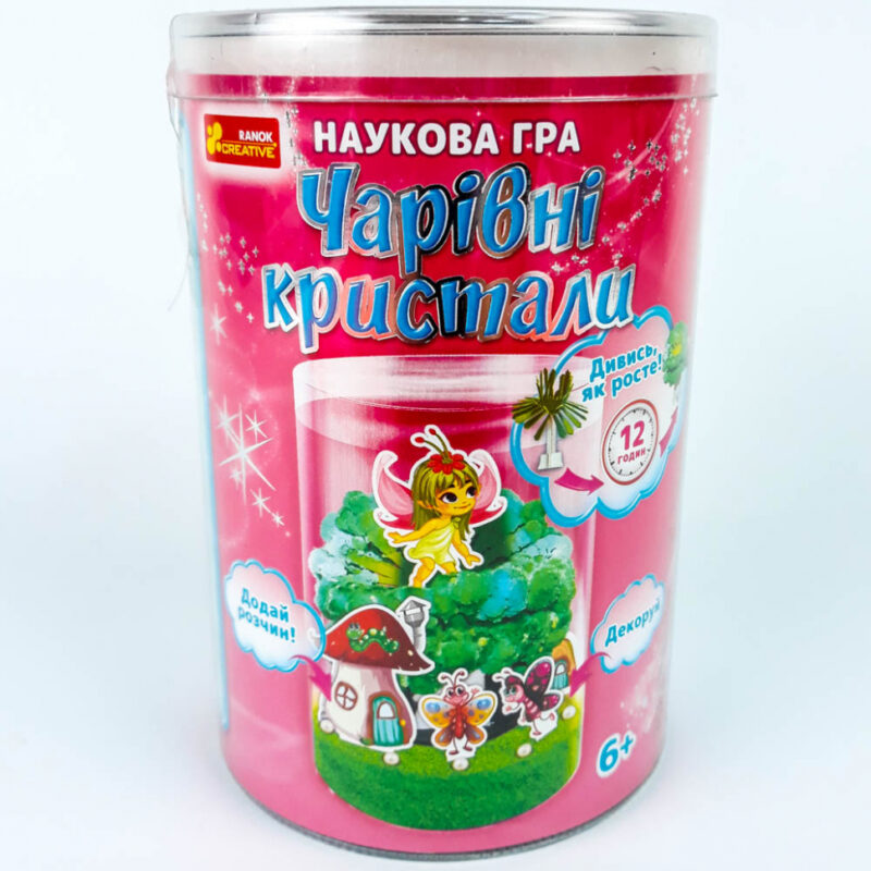 Набір для дослідів Чарівні кристали Фея (Укр) Ranok-Creative 12132050У (4823076145538) (347415)