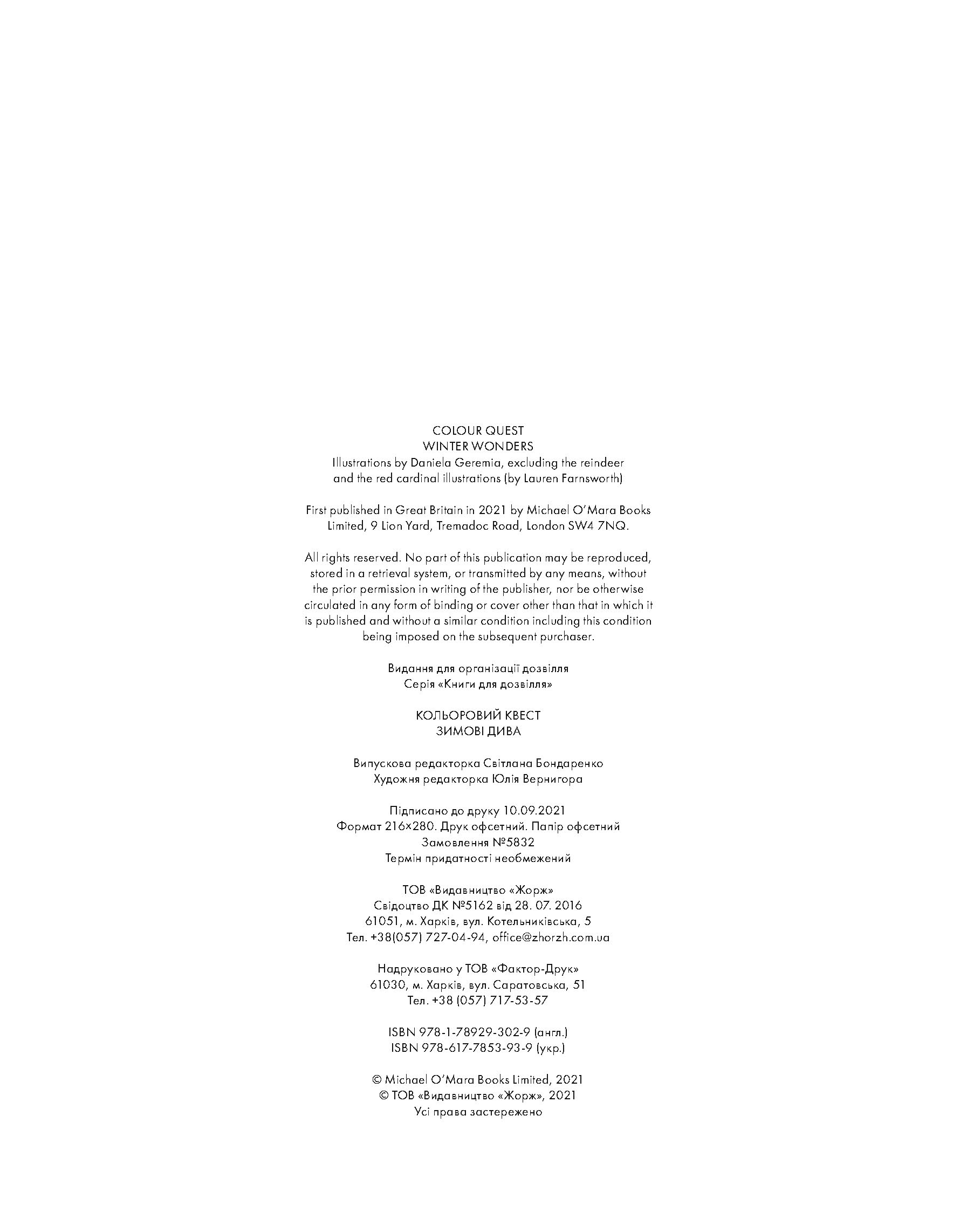 Кольоровий квест. Зимові дива. - Зображення 2