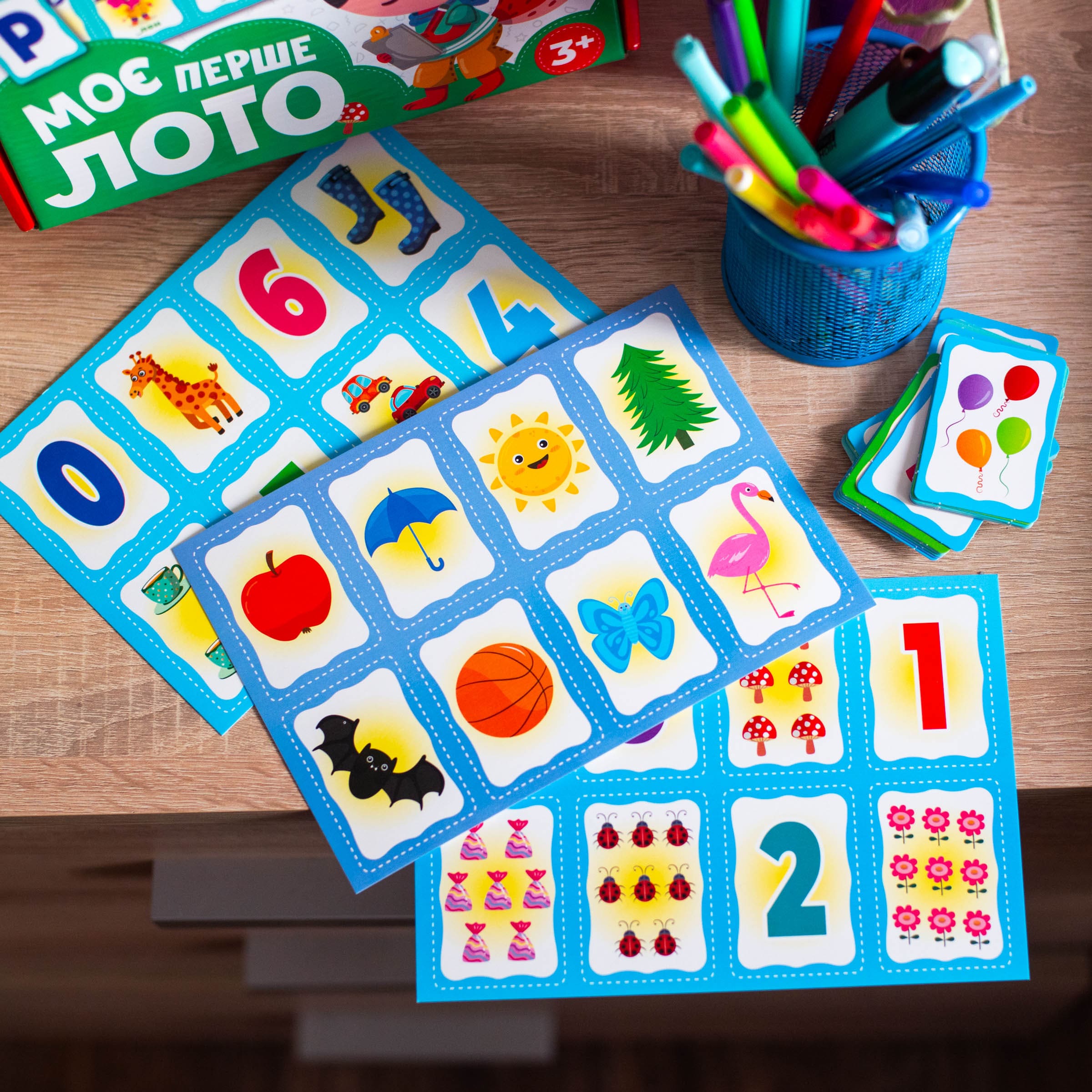Моє перше лото_Вивчаємо букви та цифри - Зображення 7