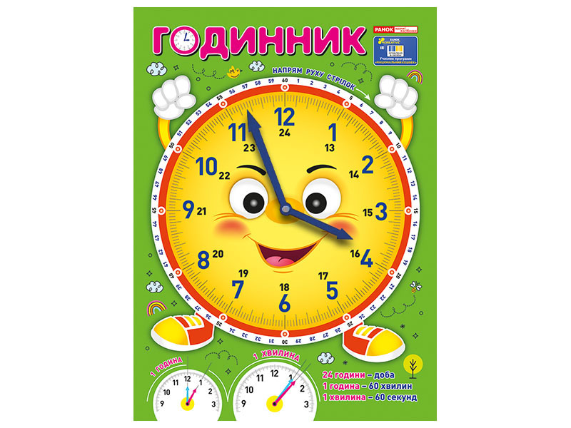 Я вивчаю час. Смайлик