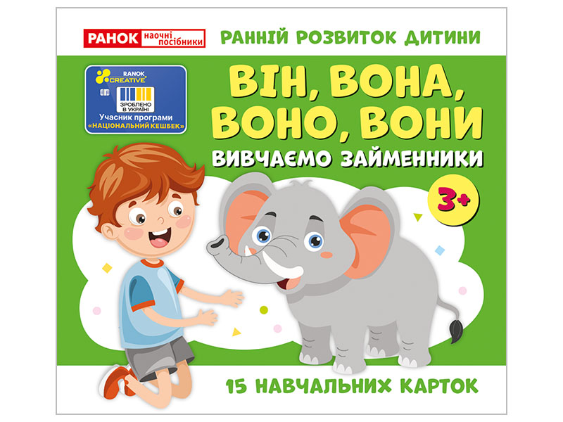Вивчаємо займенники ВІН,ВОНА, ВОНО, ВОНИ