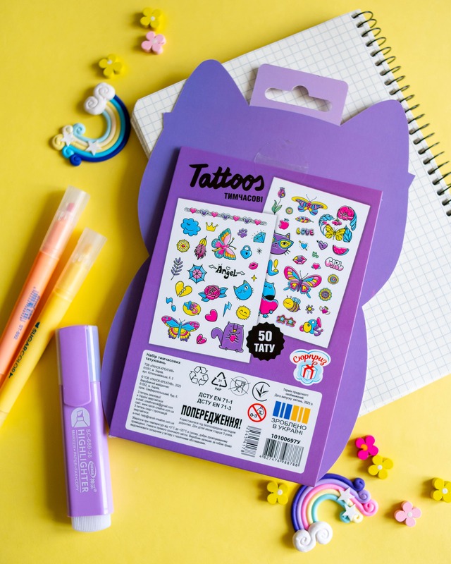 Тимчасові тату для старших дівчаток - Зображення 3