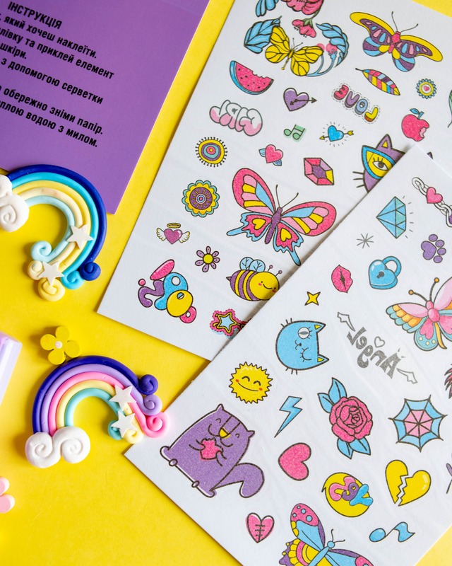 Тимчасові тату для старших дівчаток - Зображення 8