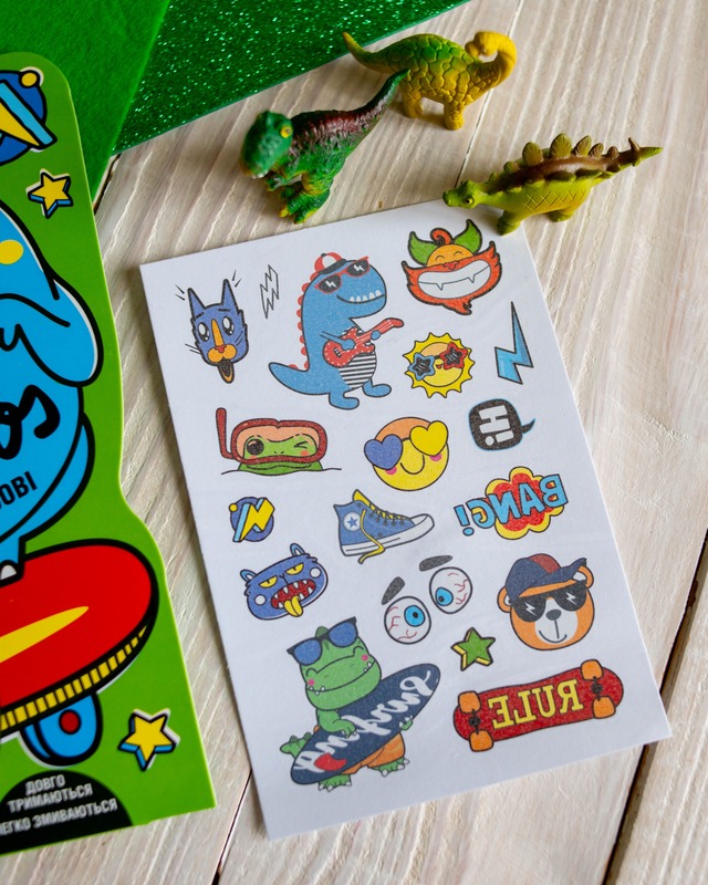 Тимчасові тату для молодших хлопчиків - Зображення 7