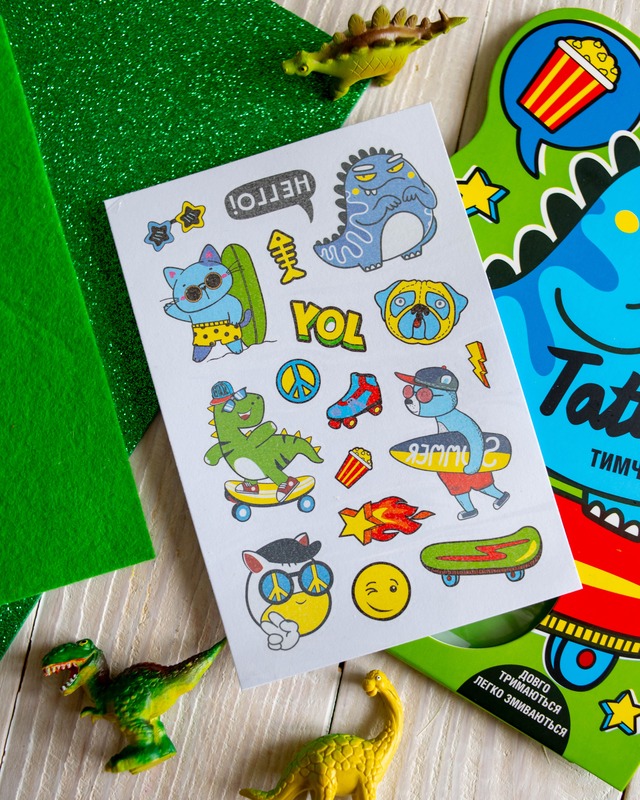 Тимчасові тату для молодших хлопчиків - Зображення 8