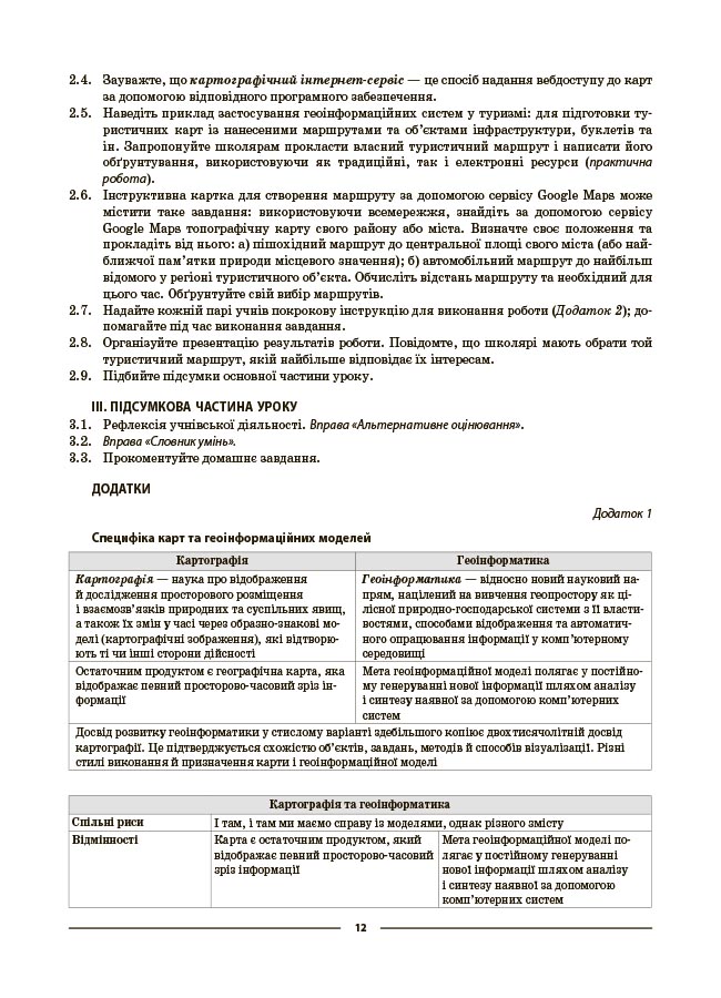 Географія 8 клас. Мій конспект. Матеріали до уроків. ПГР005 - Зображення 4