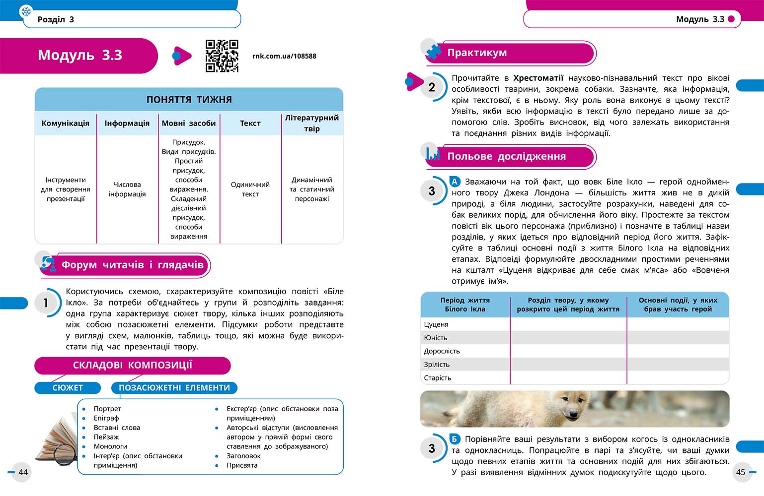 ІК Підручник Українська мова, українська та зарубіжна літератури 8 клас (Частина 2) _ КОМ - Зображення 8
