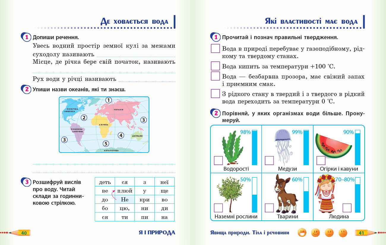 НУШ 3 кл. Я досл. світ. Роб.зошит Ч.1 (у 2-х ч.) (Укр) до підр. Гільберг Т.В. та ін 2025 ДИДАКТА - Зображення 3