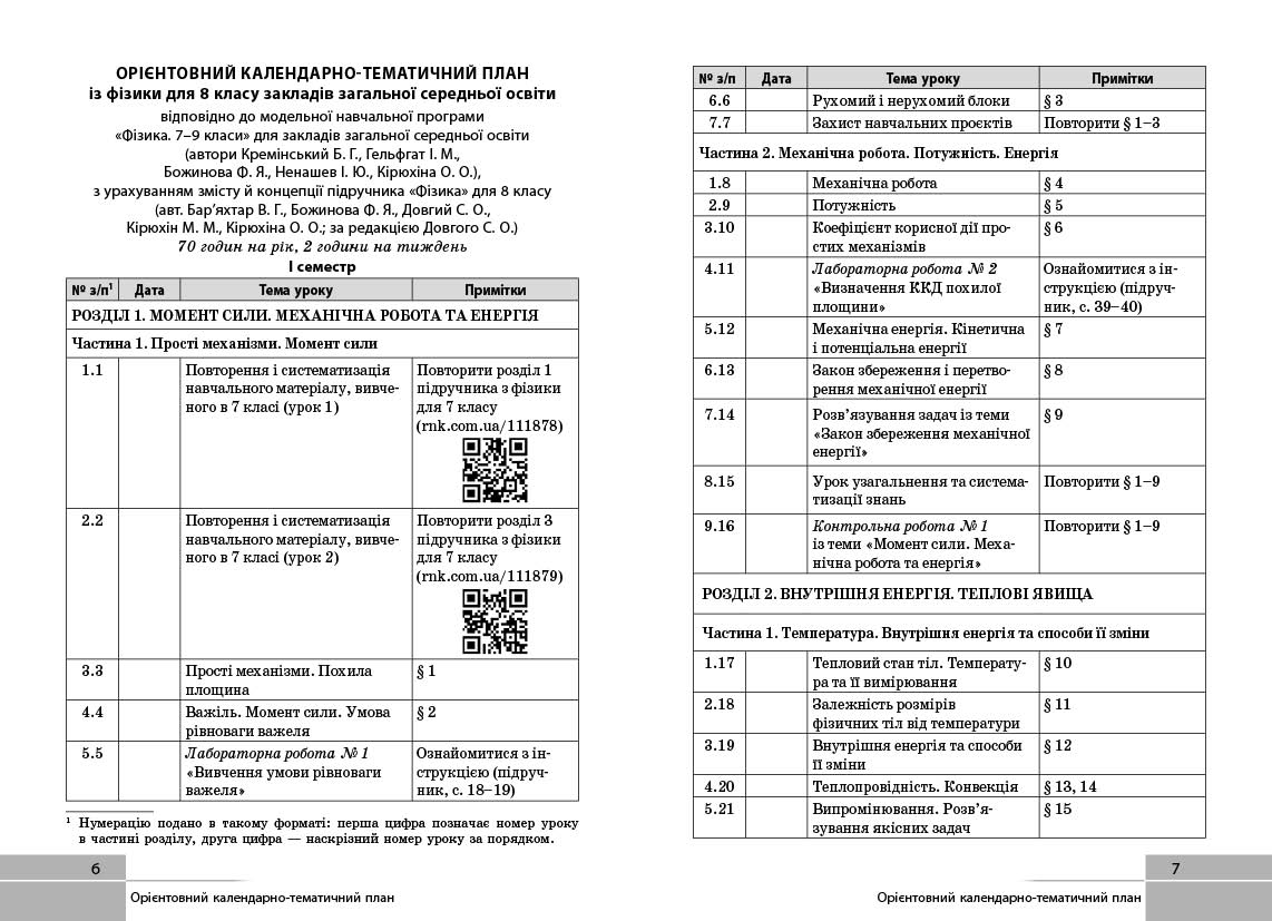 Фізика. 8 клас. Розробки уроків (до підруч. за ред. С. О. Довгого) - Зображення 6