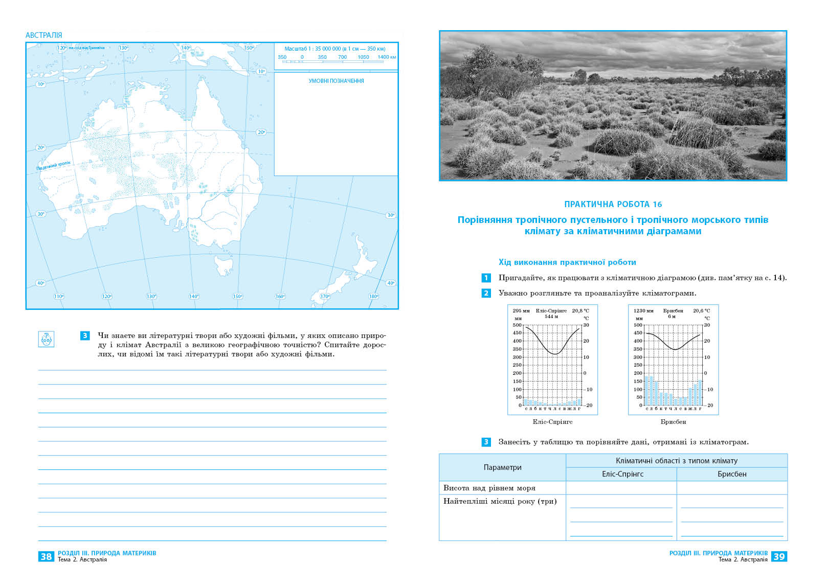 НУШ Географія 7 Зошит для практичних робіт (Капіруліна) - Зображення 6