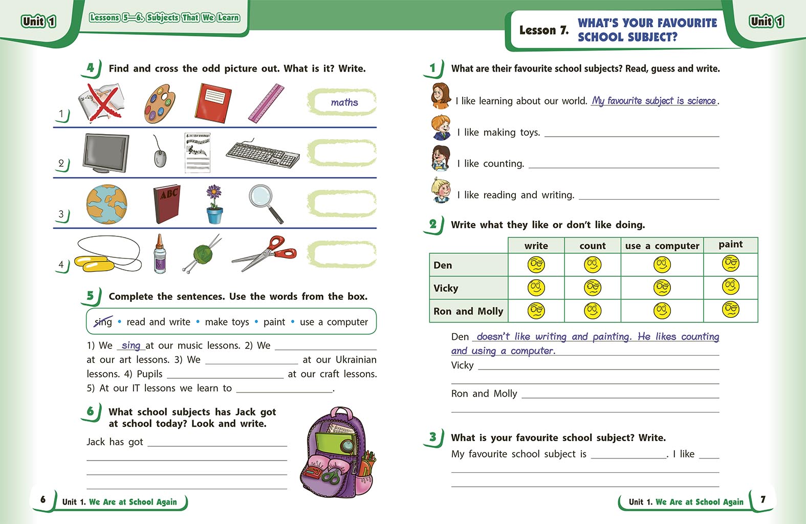 РЗ. Англійська мова. 3 кл. (до підр. Start Up!) - Зображення 5