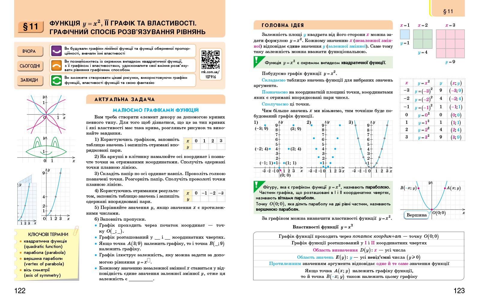 Алгебра. Підручник для 8 класу ЗЗСО (авт. Н. С. Прокопенко та ін.) НУШ - Зображення 7