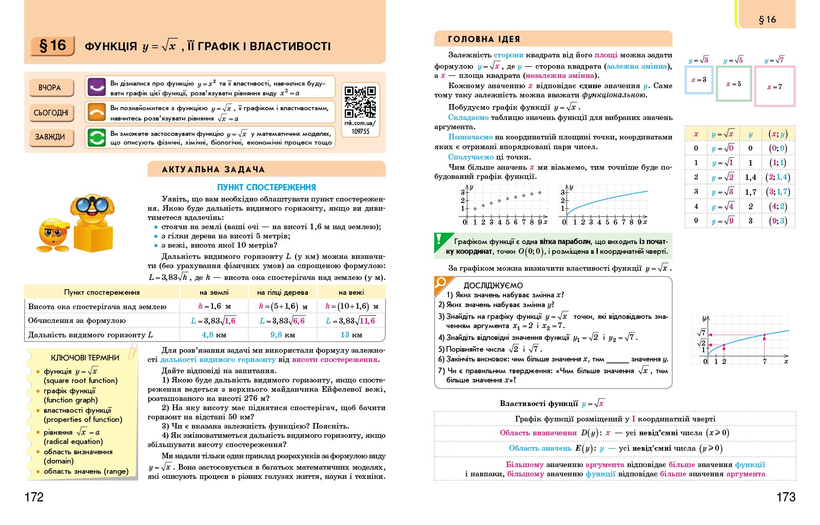 Алгебра. Підручник для 8 класу ЗЗСО (авт. Н. С. Прокопенко та ін.) НУШ - Зображення 8