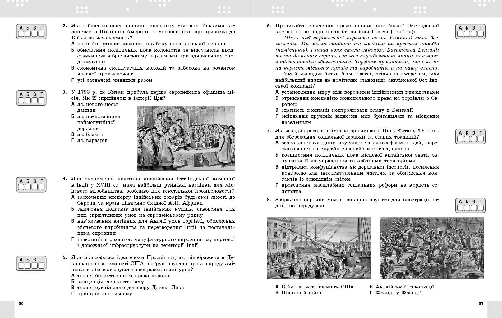 Всесвітня історія. 8 клас. Поточне та підсумкове оцінювання за групами результатів (+діагностувальна - Зображення 9