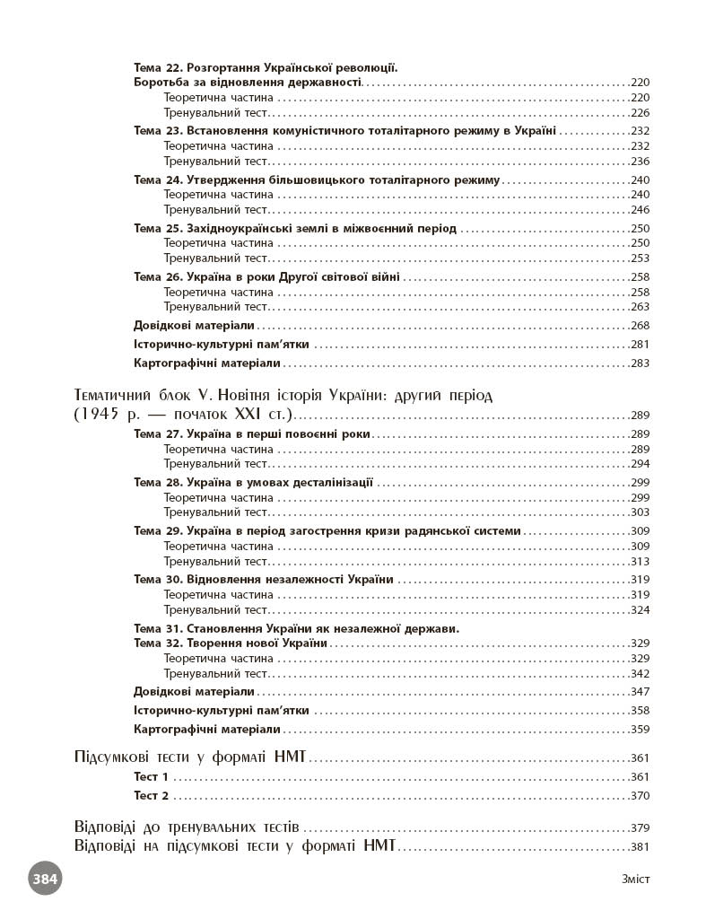 НМТ: Історія України. Повний курс - Зображення 13