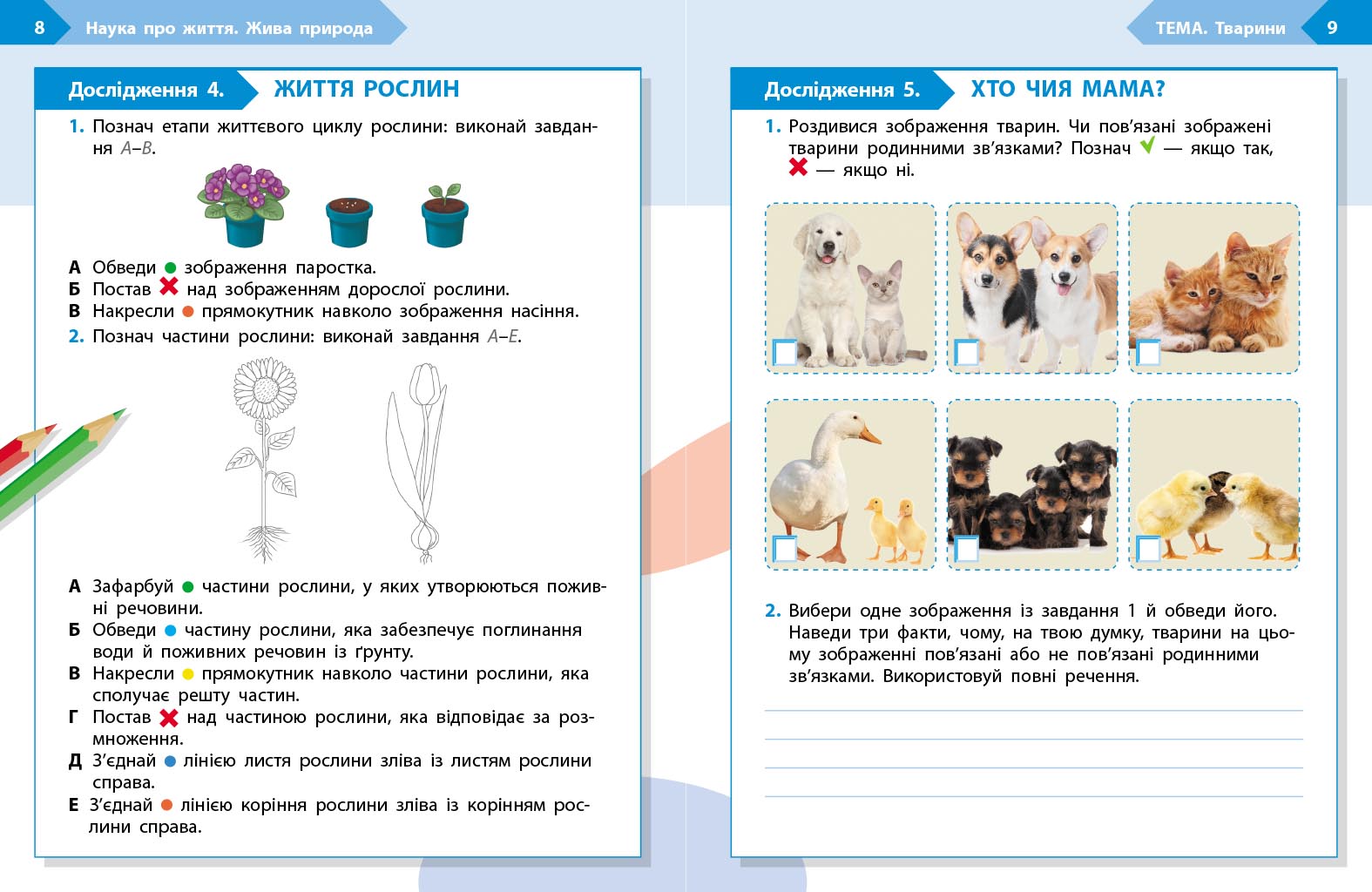 STEM-старт. 3 клас. Зошит для учня. Наука про життя - Зображення 3