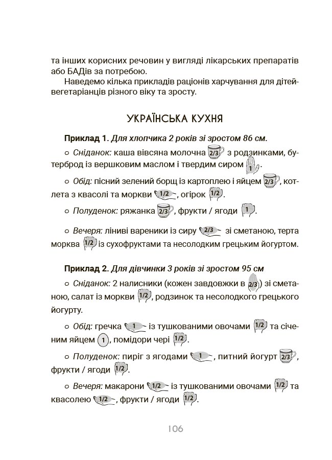 За маминою долонею. Усе, що треба знати про харчування дитини від 1 до 18 років. ДТБ125 - Зображення 10